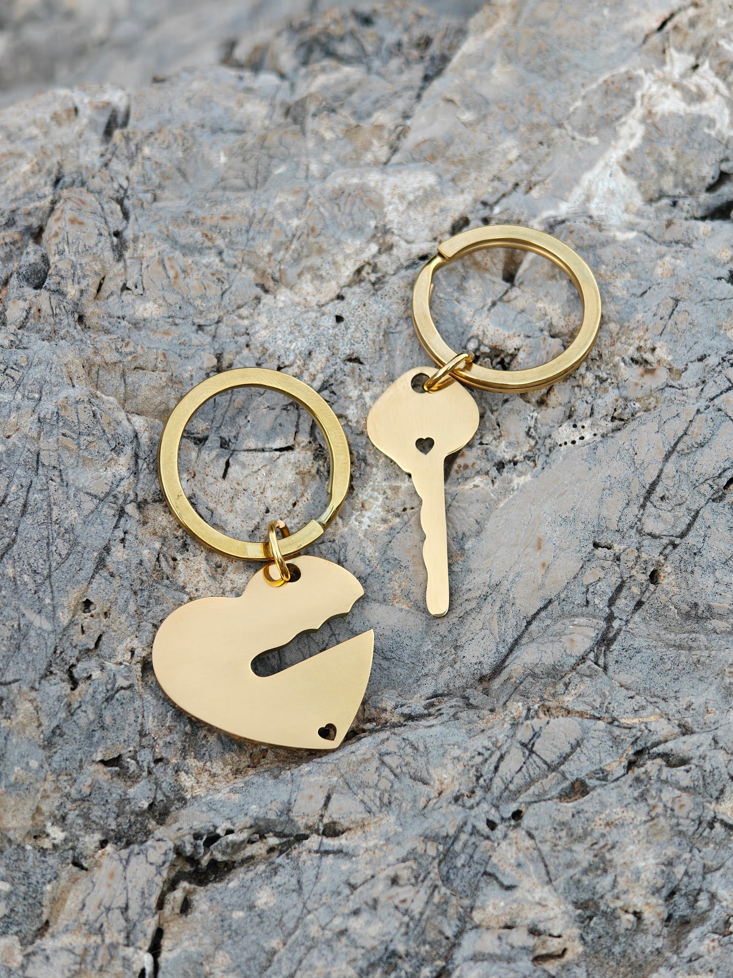 Portachiavi | Cuore con chiave