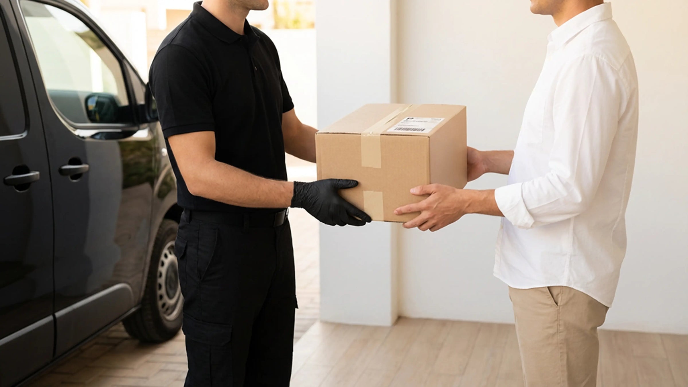 Ritiro o consegna del materiale